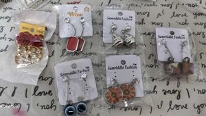 Earrings Cultures And Scrunchies Combo