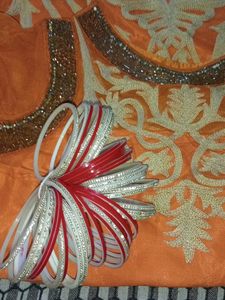 Beautiful  Party Wear  Kurti With Chuda Free