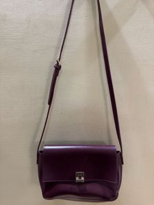 Chic Black and Wine Handbag Combo