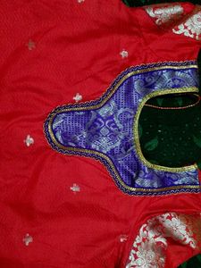 Red Stiched Kurti