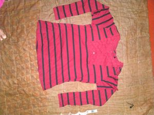 Striped Long Sleeve Top