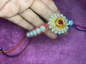 Pearl Kundan Rakhi
