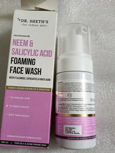 Dr. Sheth&#39;s Neem &amp; Salicylic Acid Face Wash