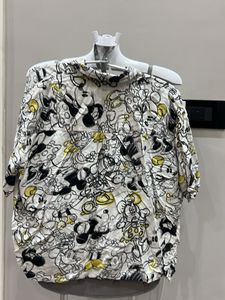 Mickey Mouse Print Shirt