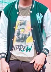 NY Yankees Maroon Varsity Jacket