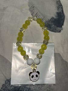 Panda Charm Beaded Bracelet