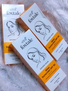 Foxtale SPF 50 Vitamin C Sunscreen