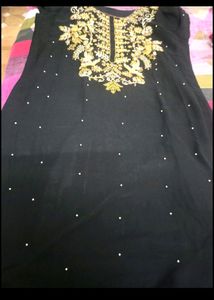 Bridal Heavy Kurta Pant Dupatta Set M Size
