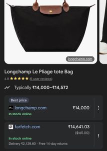 Foldable Luxury Bag For Her