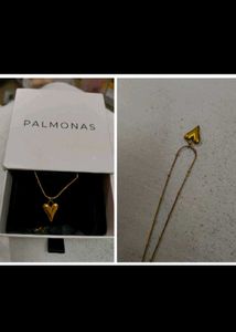 PALMONAS 18 K Heart Necklace