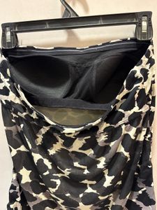 Animal Print Bandeau Top