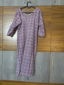 Combo Of 2 Ajrakh  Kurtas For Women