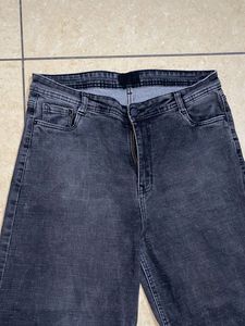 Charcoal Jean Wide Leg