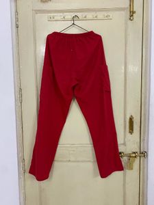 Red Casual Pants