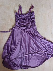 Purple Night Dress