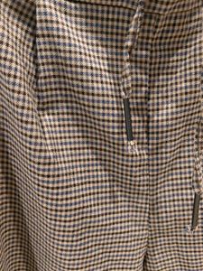 Houndstooth pattern pants