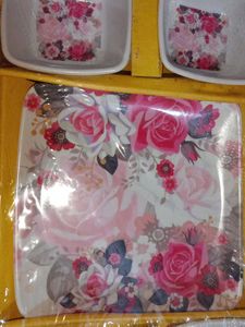 Set Of 2 Cups And 1 Plate