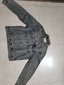 Gray Denim Jacket
