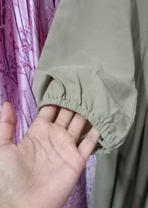 Long Abaya For Girls With Black Scarf