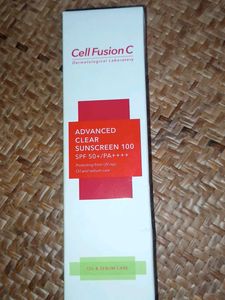 Cell Fusion C Advanced Clear Sunscreen 100
