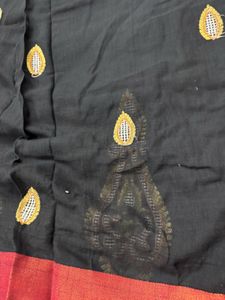 Elegant Black Saree