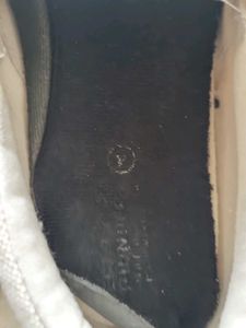White Canvas Slip-On Shoes