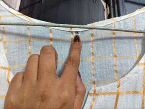 Off White Cotton Kurta