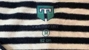 Striped Black And White Tshirt