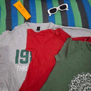Tshirts Combo Of 3