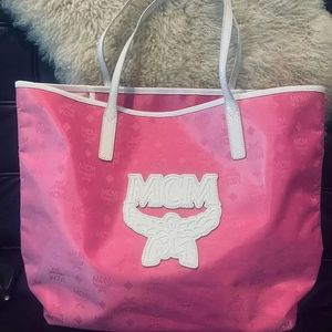 MCM Pink Tote Bag