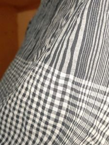 NITYA Striped Tie-Front Top