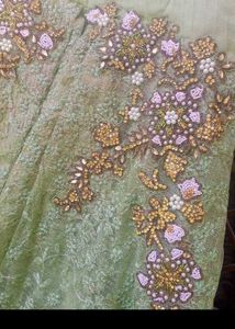 Elegant Green Ethnic Gown