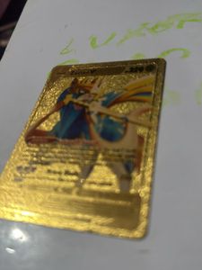 Pokemon Rare Gold Card Zaican V