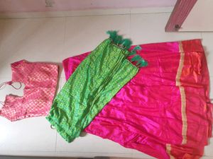 lenhga choli dupatta for navaratri marriage