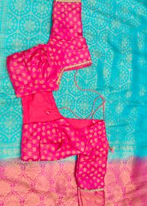 new pink colour soft pattu saree