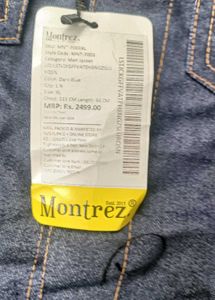 Mens Denim Jacket, Xl Size