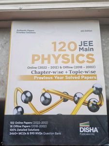 120 JEE Main Physics Previous Year Papers