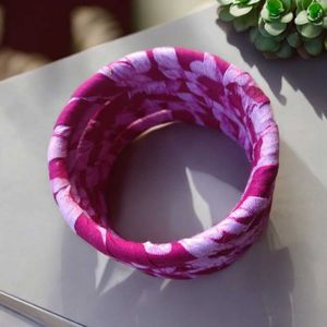 handmade fabrics bangles..