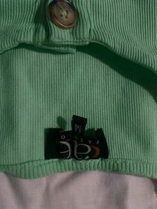 Green Flower Crochet It Looks Aesthetic And For Sp