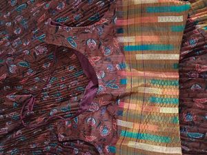 Tan Brown Aesthetic Lehenga