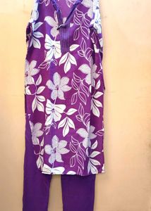 DAILYWEAR KURTI- PANT SET