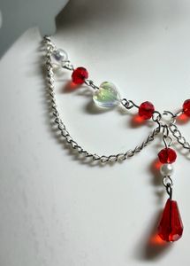 Red Beaded Necklace