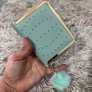 Chic Mint Green Wallet