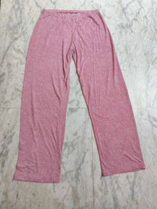 Pink Printed Pyjama Bottoms