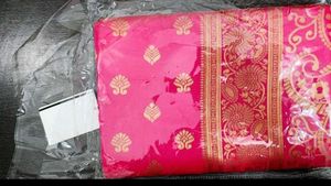Fabulous Brand New Cotton Silk Jacquard Saree