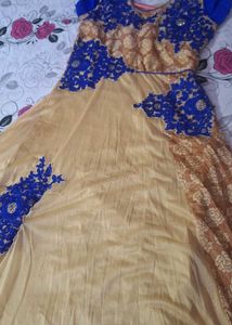 Frock With  Coridar Silver