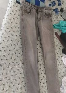 Gray Slim Fit Jeans