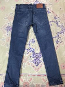 Dark Blue Denim Jeans