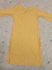 Avaasa Yellow Kurthi
