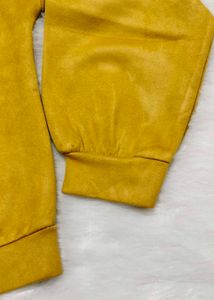 Stylish Mustard Bomber Jacket